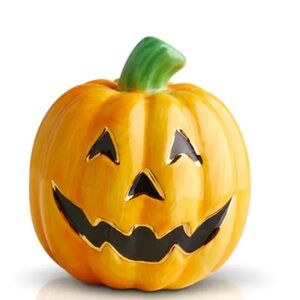 Nora Fleming mini Ceramic Pumpkin Decor
